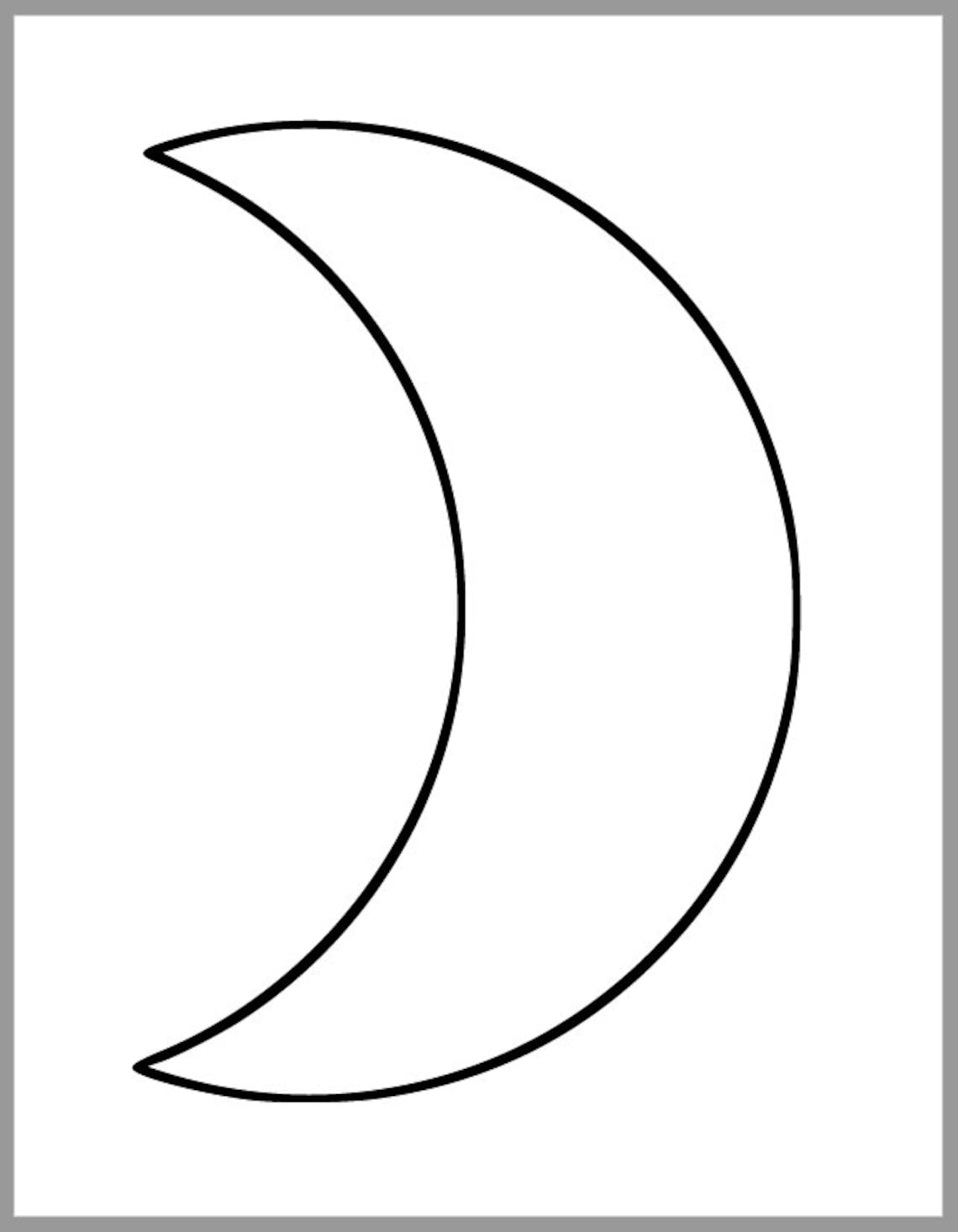 printable-moon-template-large-crescent-moon-cutout-9-inch-etsy