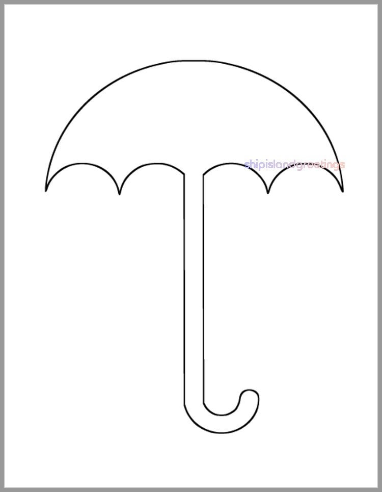 8-5-inch-umbrella-template-instant-download-cutouts-umbrella-cutout-baby-shower-decor-weather-template-classroom-decor-kid-crafts-color-page-etsy
