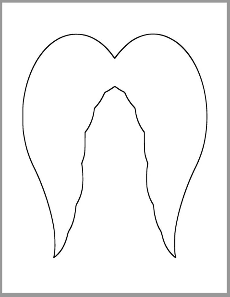 Template Angel Wings