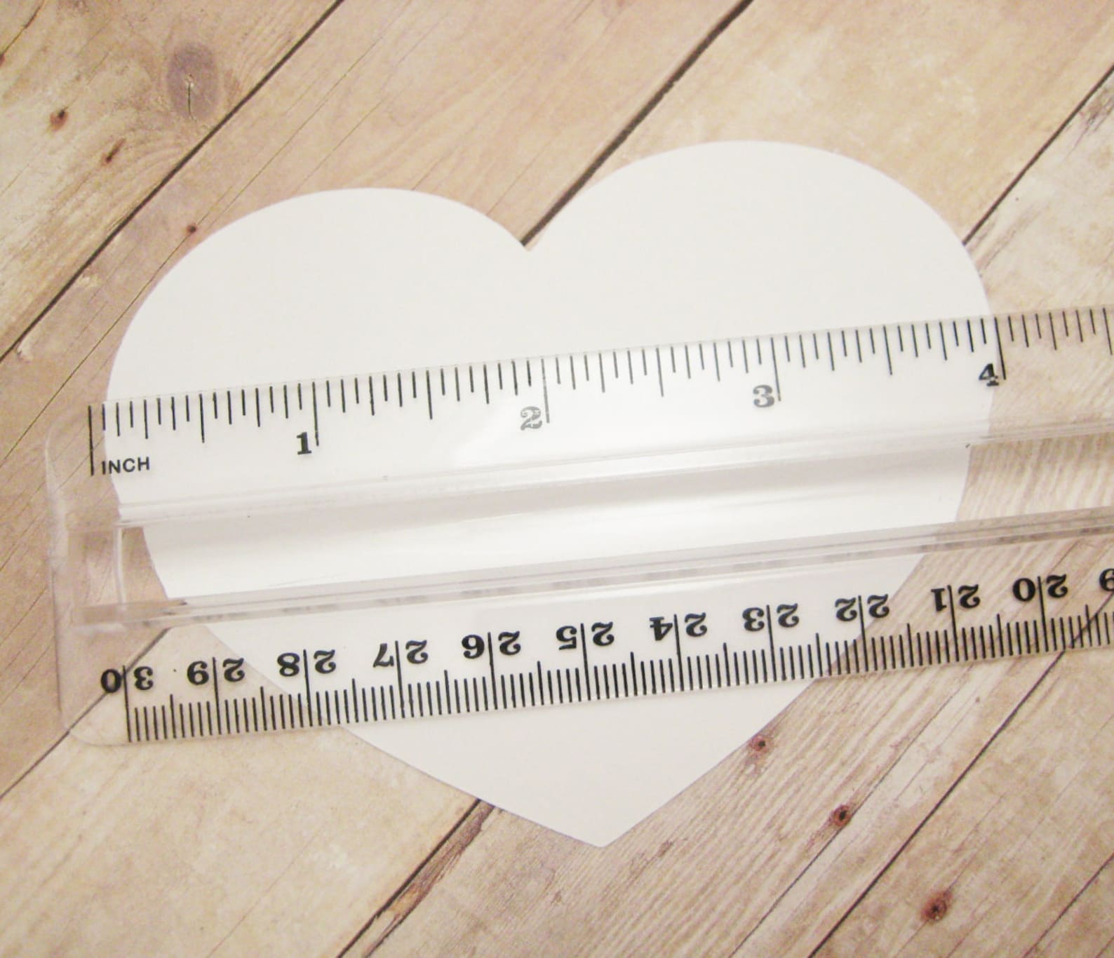 4 Inch Cardstock Heartswhite Heart Cutoutswedding Advice Etsy