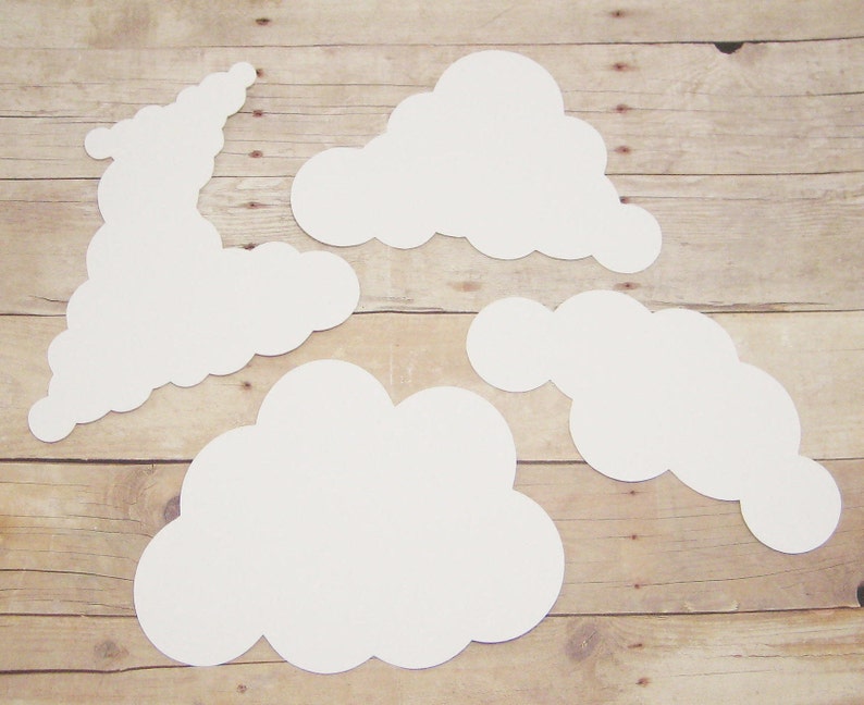 Weather Party Supplies Cloud Cut Out Cloud Theme Rain Cloud Decorations Cloud Confetti Baby Shower Decorations Party Supplies Hazelsdiner Handmade Products