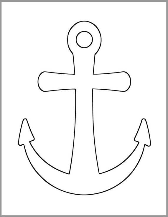 Anchor Stencil Printable Printable Word Searches