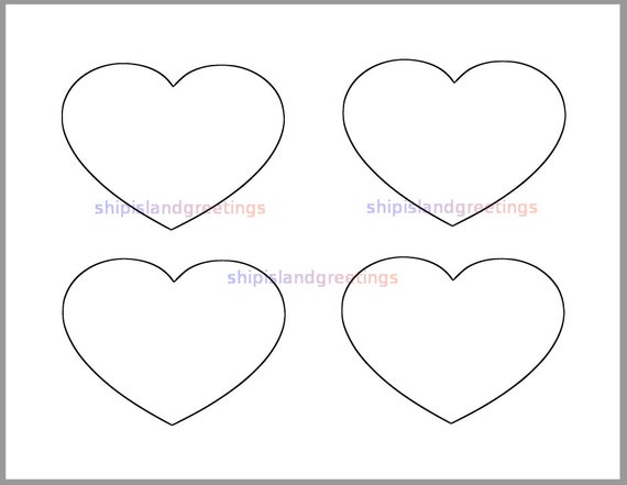 Valentine's Day Stencils Love Heart Templates - Temu