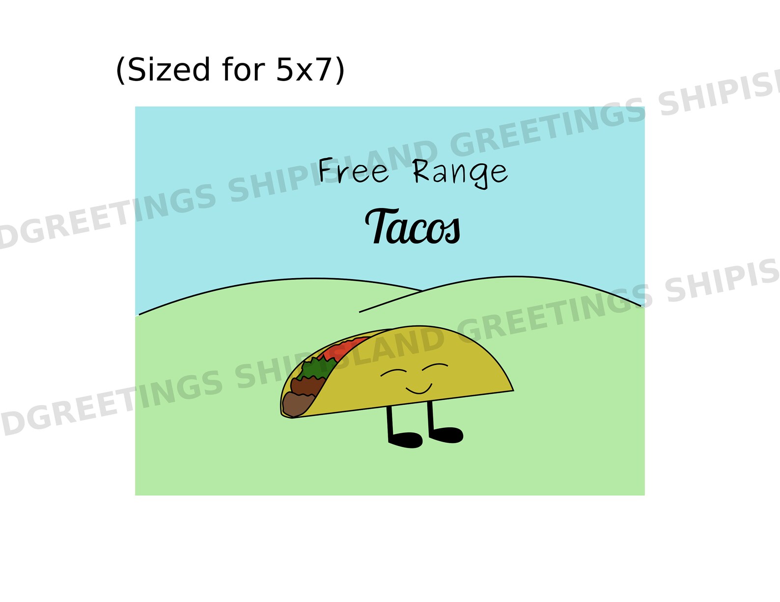 Printable Taco Decor-Free Range Tacos-Taco Kitchen Art-Instant | Etsy