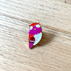 Pin Brooch Decoration: Owl Pin Brooch for Jackets, Clothes, Bags