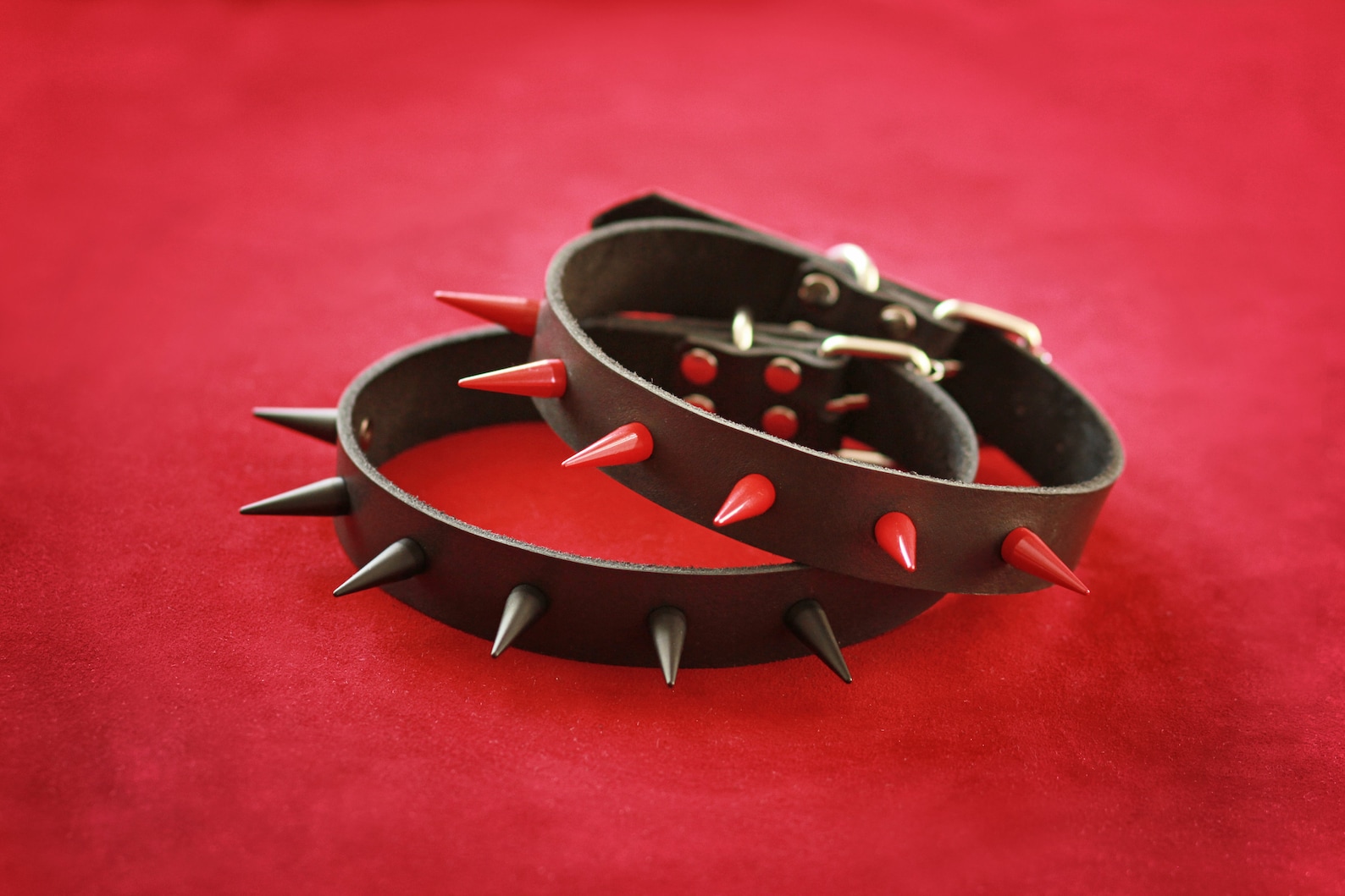 Fetish Collar Pet Play Collar DDLG Collar Black Spikes Collar Etsy