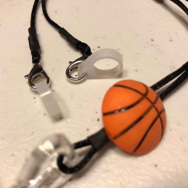 Basketball Hearing Aid Lanyard Clip