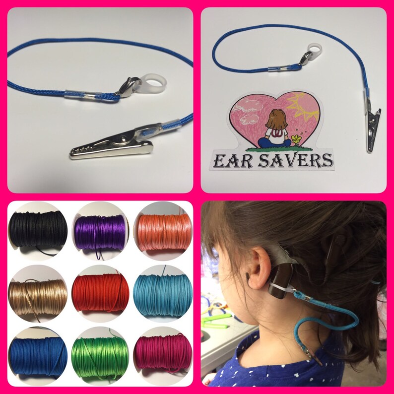 Custom Single Hearing Aid Lanyard Clip Etsy