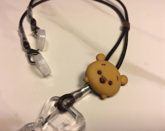 9&quot; Child length Hearing Aid Clips- Winnie the Pooh