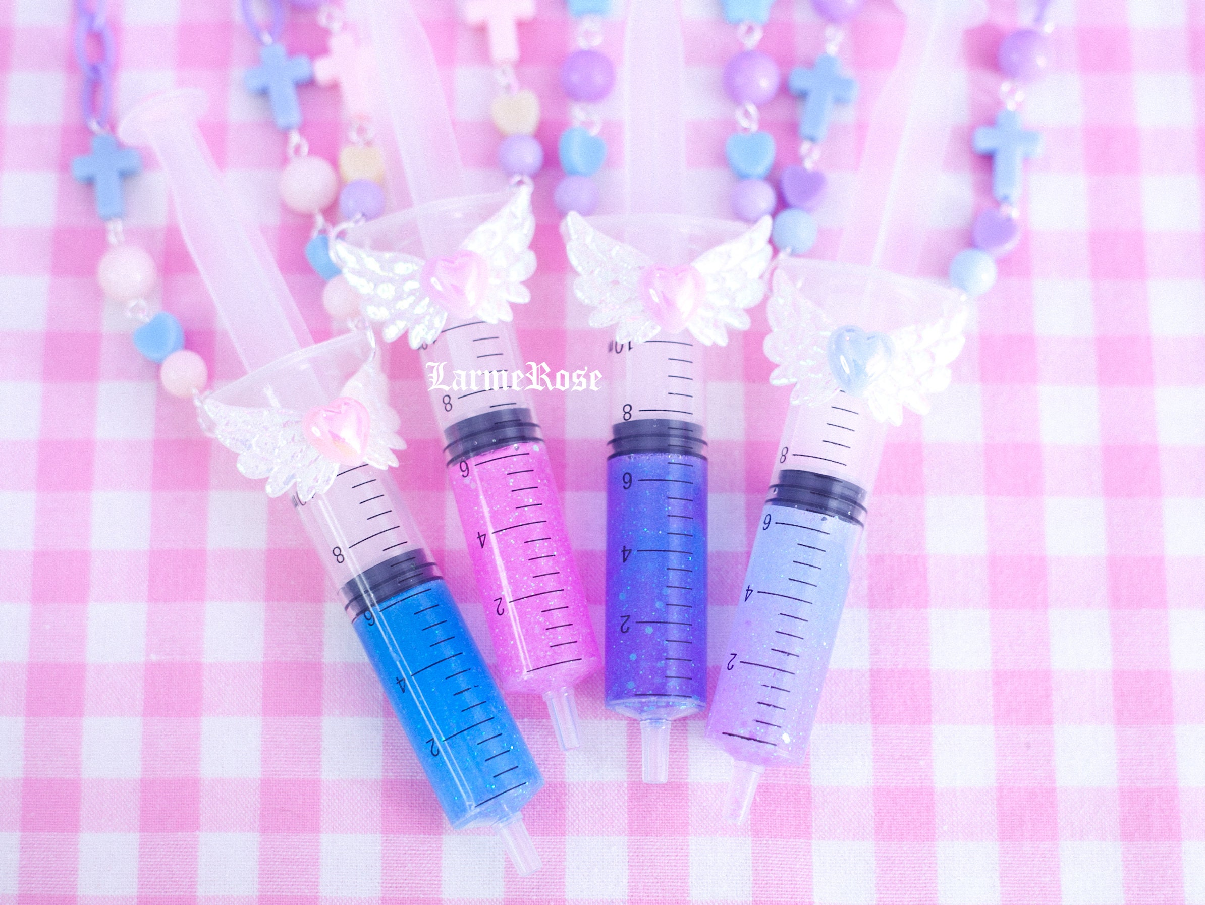 Syringe Necklace Menhera Etsy