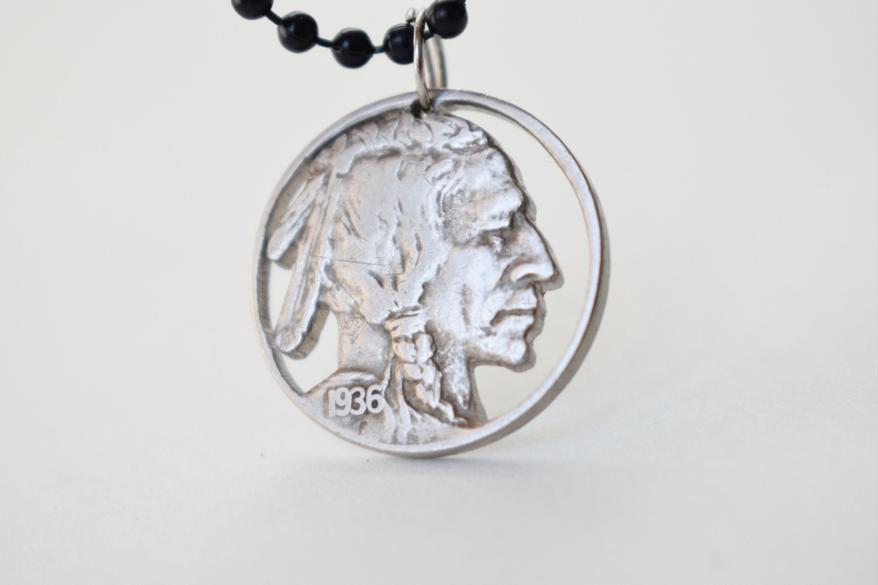 USA Indian Head Nickel Necklace USA 5 Cents Coin Jewelry Etsy
