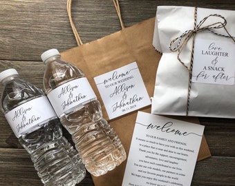 DIY Hotel Welcome Bags for Weddings — Stylish Occasions