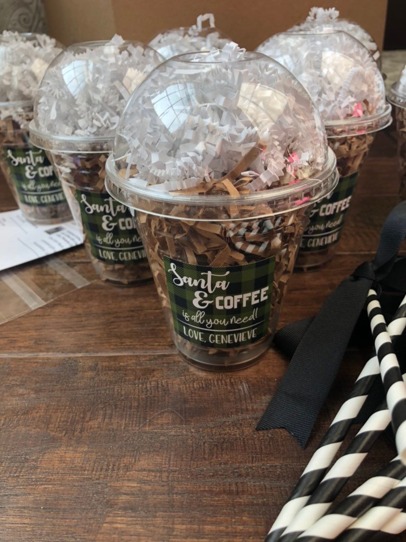 Christmas Coffee Cup Gift Card Holders Teacher Holiday Gift Etsy