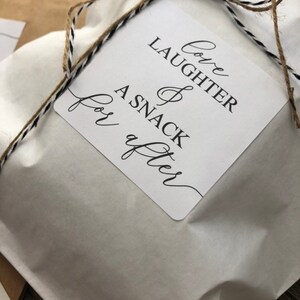 Wedding Welcome Bag DIY sticker Kit comes with Personalized letter, Hotel Bag for Guests Label Kit, Welcome bag Sticker and Welcome letter image 4