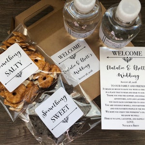 Welcome Bag, Wedding Welcome Bag, Welcome Bag Kit, Hotel Bags, Welcome letter, Wedding Guest Bag, WELCOME BAG