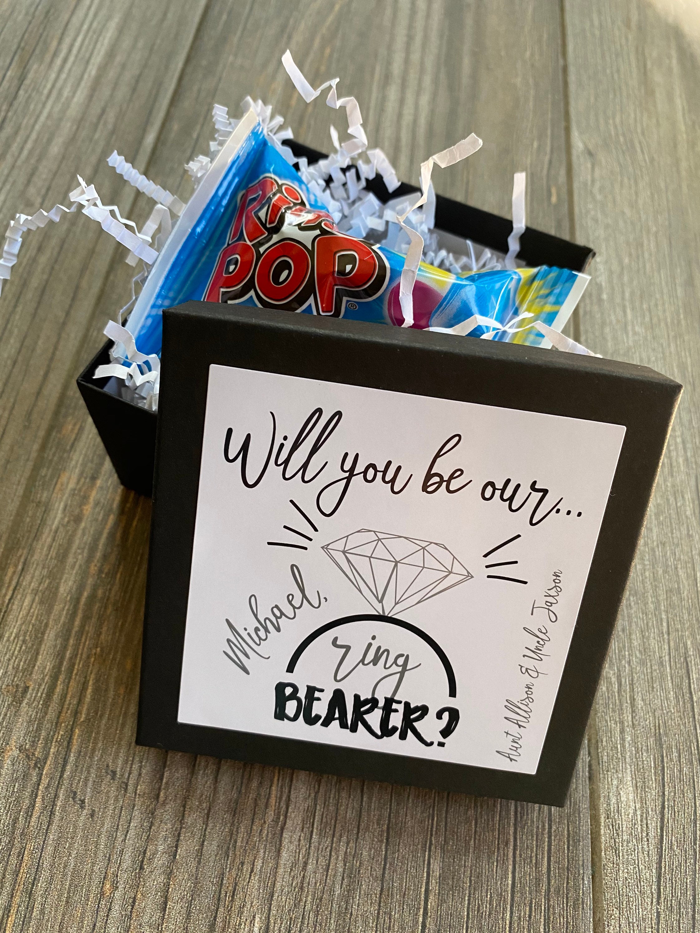 Ring Bearer Proposal Will you be my Ring Bearer Ring Etsy