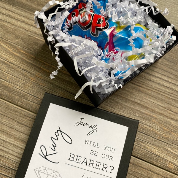 Ring Bearer Proposal, Will you be my Ring Bearer?, Ring Security Ring Bearer Gifts