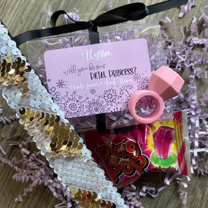 Flower Girl Proposal Box, Will you be our Petal Princess? Bridal Party, Flower Girl, Ring Bearer Proposals