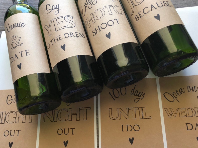 Engagement Gift Engagement for Couple Wine Engagement Gift Etsy