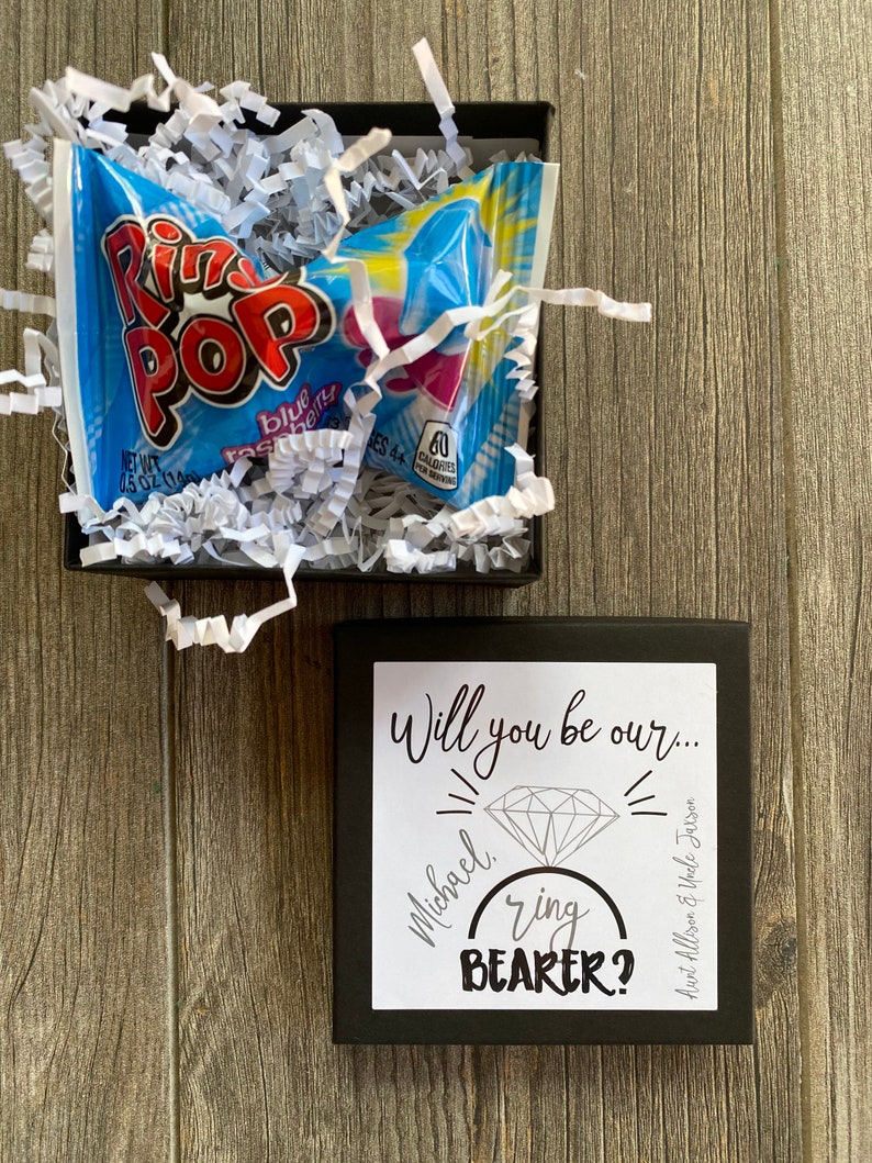 Ring Bearer Proposal, Will you be my Ring Bearer, Ring Security Ring Bearer Gifts image 5