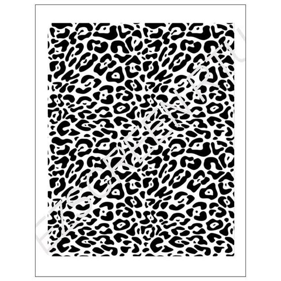 DIY Silk Screen Printing Stencil Leopard Cheetah Print for - Etsy