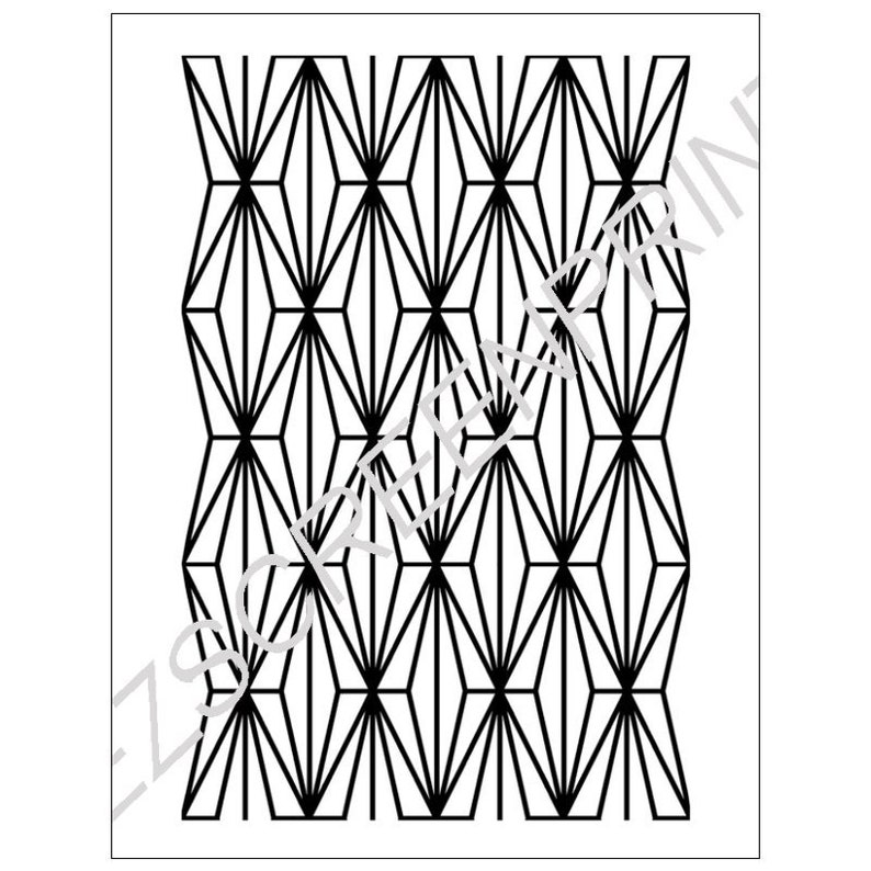 diy-silk-screen-printing-stencil-geometric-diamonds-for-etsy