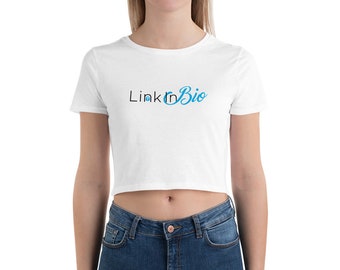 Link In Bio Crop Tee