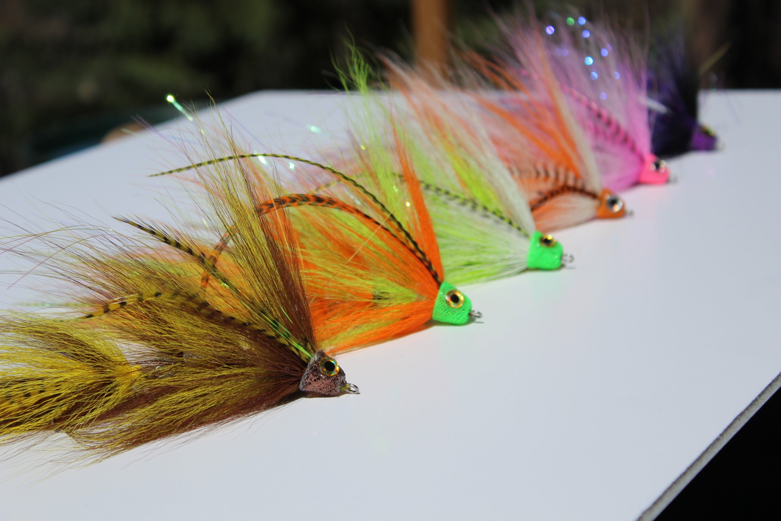 Musky Flies T Bone Variation Large Pike and Muskie Fly 