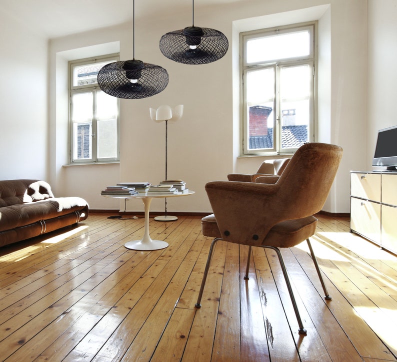 Modern Chandelier-Dining light-rustic Hanging lamp-modern pendant lights-kitchen lighting-kitchen light-wood pendant light-wood lampshade