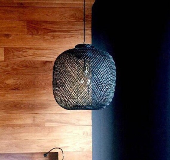 Black and wood chandelier deals