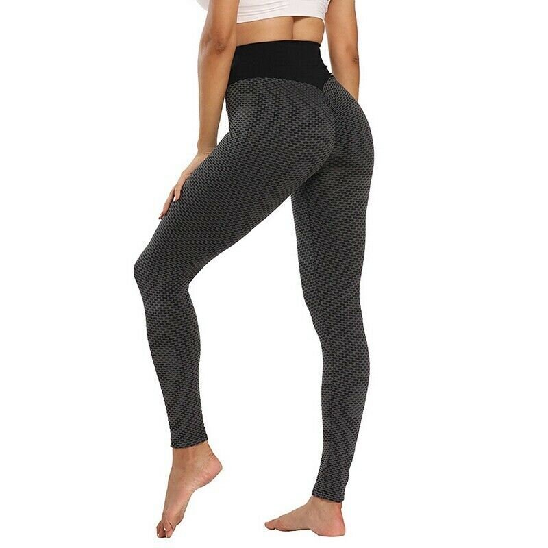 Women High Waist Yoga Pants Anti-Cellulite Leggings Bum Butt | Etsy