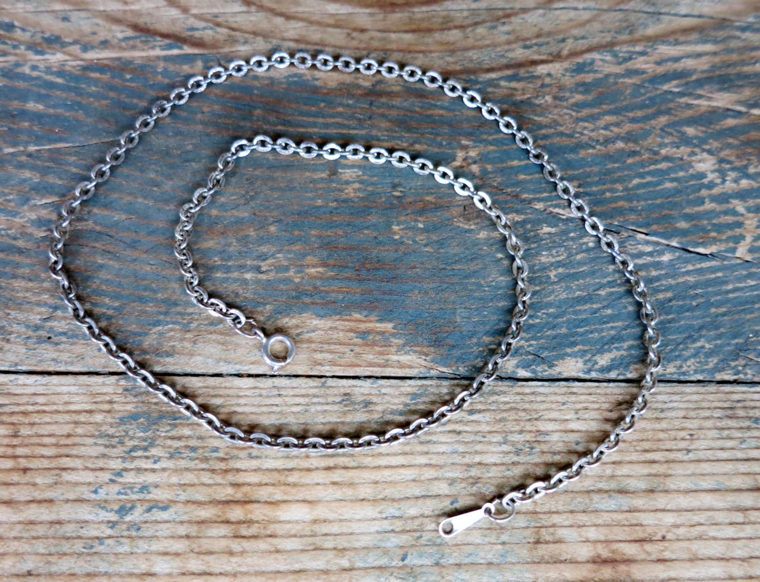 SILVER CHAIN NECKLACE 19