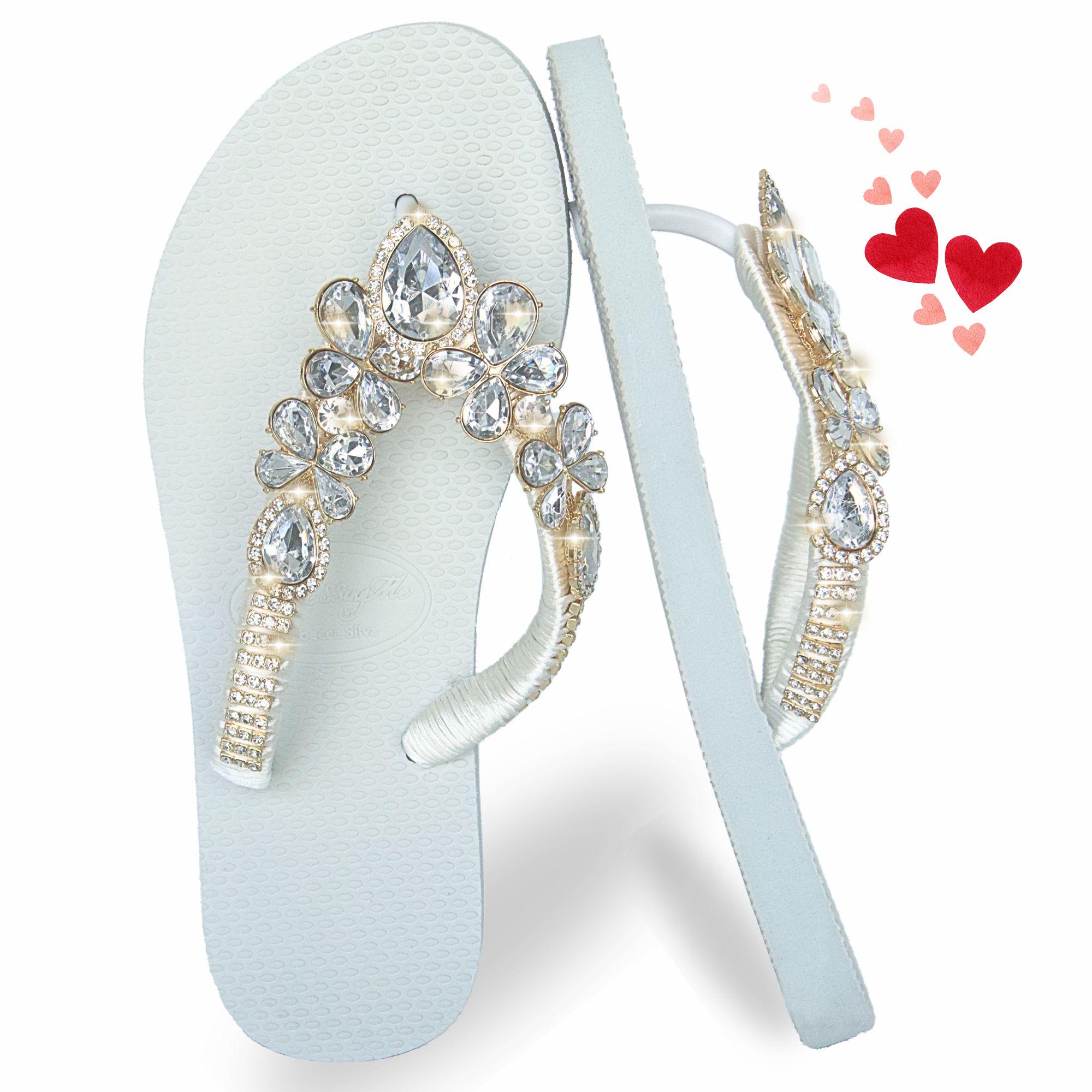 Rhinestone Havaianas UK