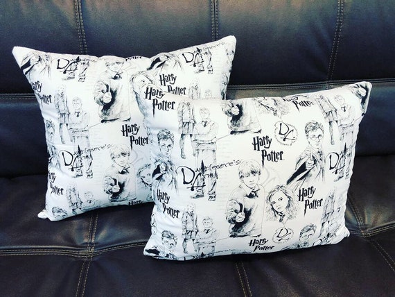 Harry Potter Cast handmade throw Harry Potter Decorative Throw Pillow
