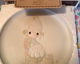 Mother Sew Dear Precious Moments limited plate