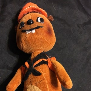 R Dakin Dream Pets 1960s vintage velveteen chipmunk