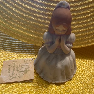 Vintage first communion figurine enesco 1980s image 1