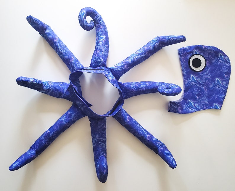 Octopus Costume Preschool size for ages 2-7 imagem 1