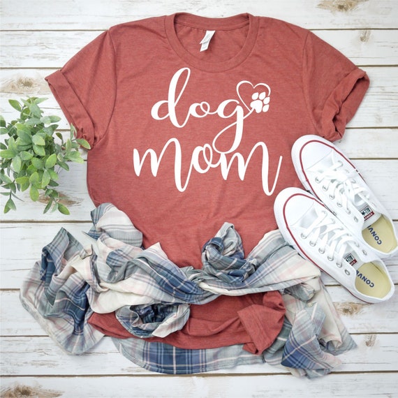 dog mom shirt etsy
