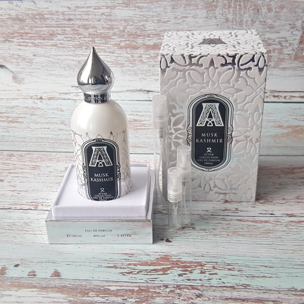 Musk Kashmir by Attar Collection, Attar Collection Perfume Sample, Travel Size Sample Bottles 3ml, 5ml, 10ml