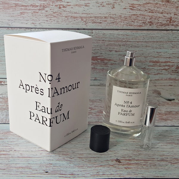 Thomas Kosmala No.4 Apres L'Amour EDP, Perfume Sample Probe 5ml Travel Size