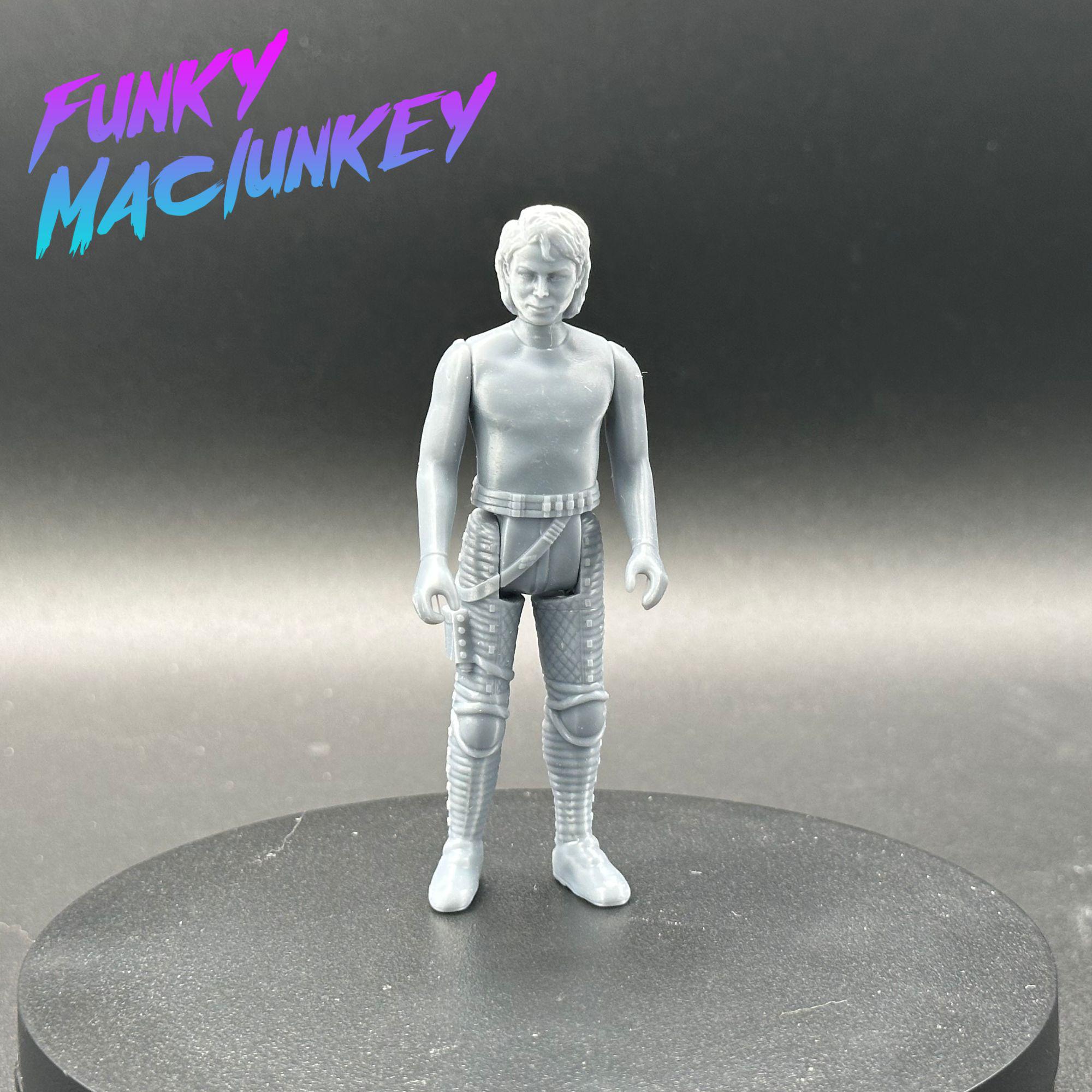 Vintage-style Captain EO With Fuzzball Action Figure (multiple