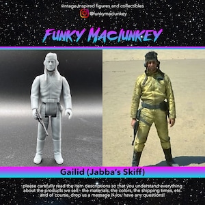 Vintage-style Star Wars Gailid (Jabba&#39;s Skiff) Action Figure