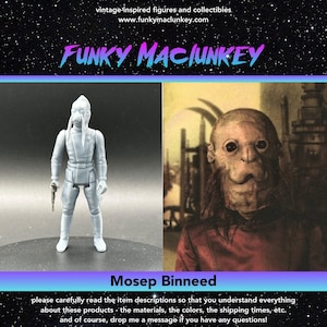 Vintage-style Star Wars Custom Mosep Binneed Action Figure