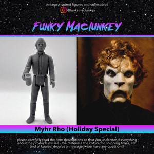 Vintage-style Star Wars Holiday Special Custom Action Figure: Myhr Rho image 1