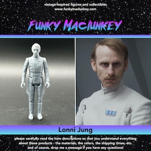 Vintage-style Star Wars Custom Lonni Jung Action Figure