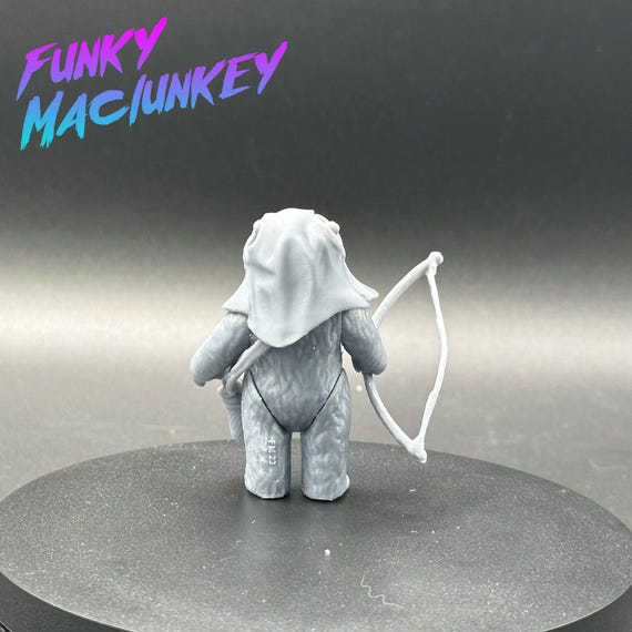 Vintage-style Star Wars Tokkat (ewok) Action Figure - Etsy