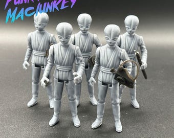 Vintage-style Star Wars Custom Bith Cantina Band Set of 5 Action