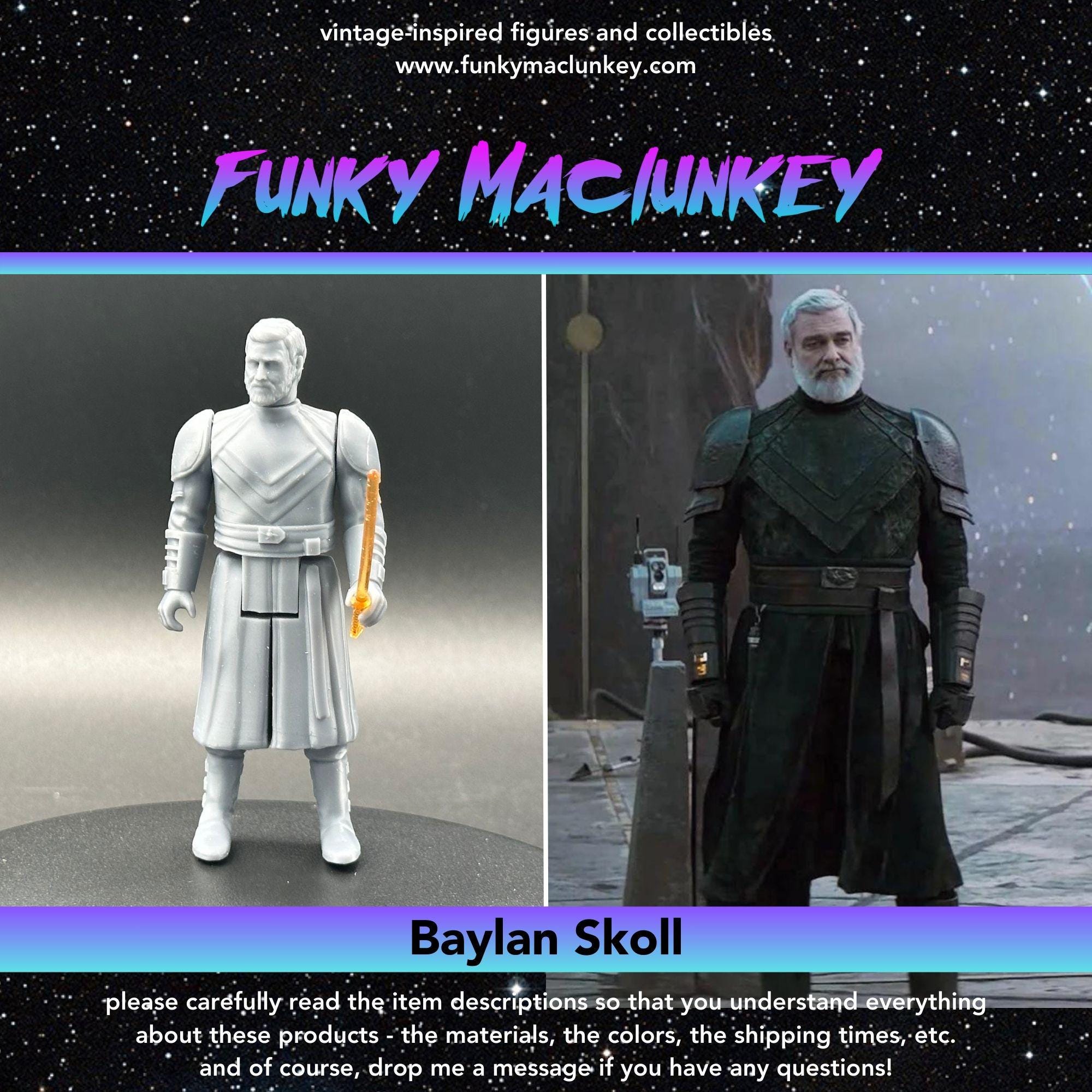 Amazon.com: Star Wars The Vintage Collection Baylan Skoll