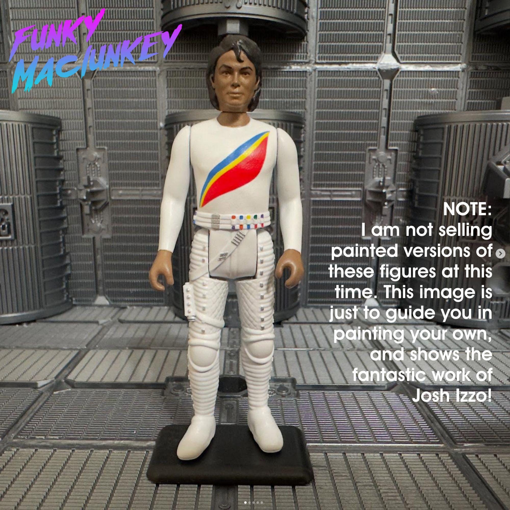 ビンテージスタイルのキャプテンEOとファズボールのアクション